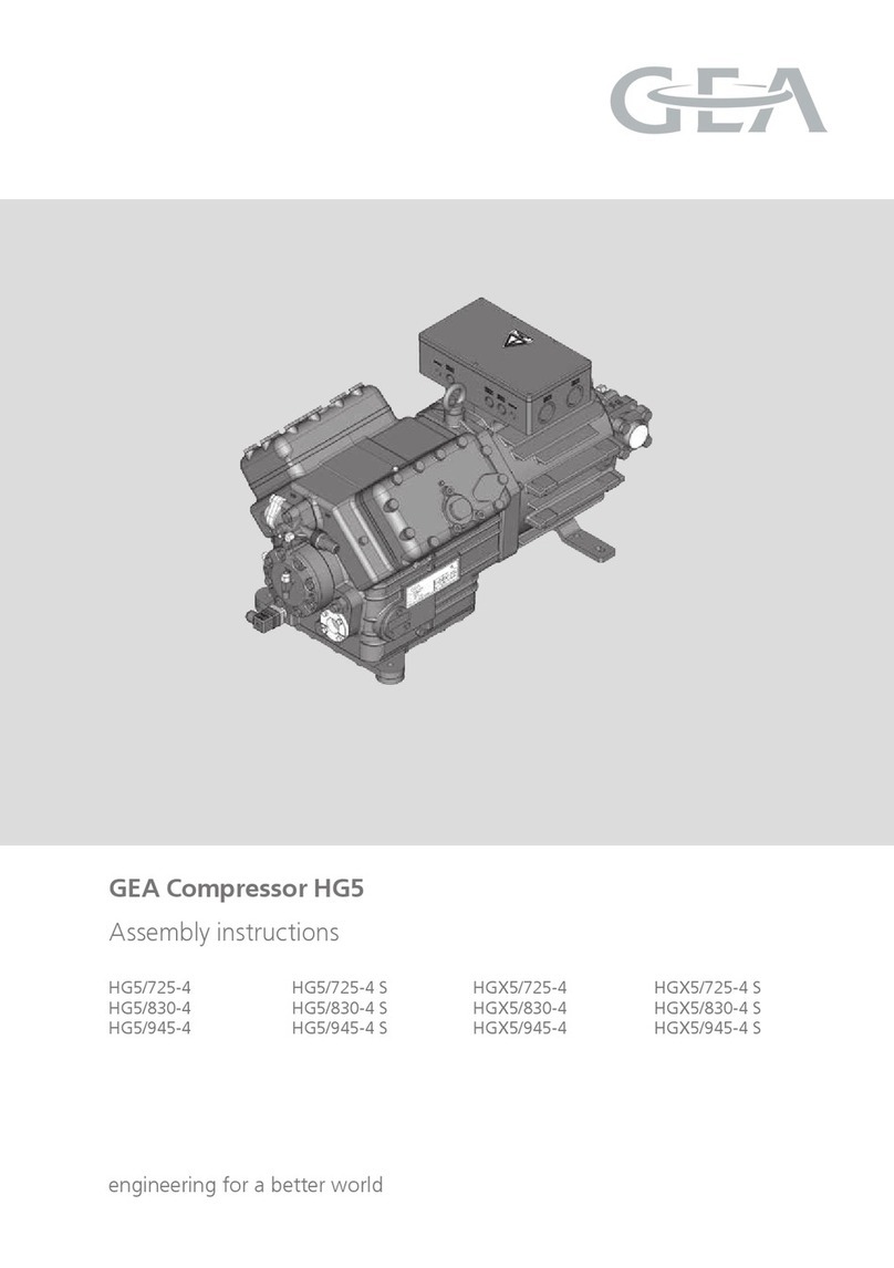 GEA HG5/725-4 User manual