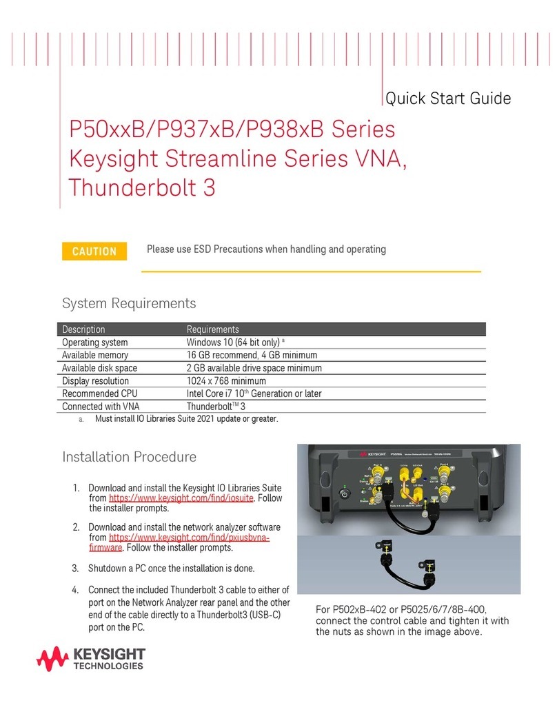 Keysight Technologies P50 B Series User manual
