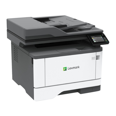 Lexmark MB3442adw User manual Lexmark MB3442adw User manual