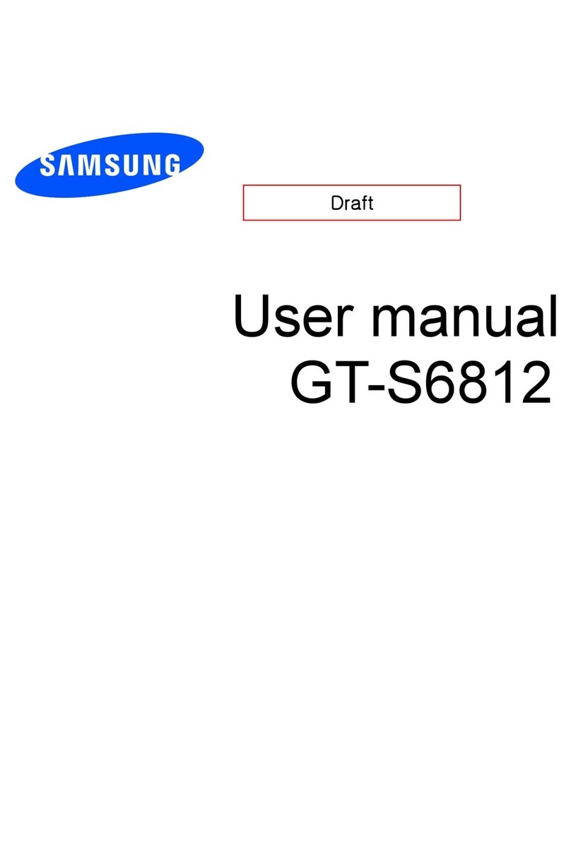 Samsung GT-S6812 User manual Samsung GT-S6812 User manual