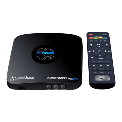 Cloner Alliance Box Pro user manual