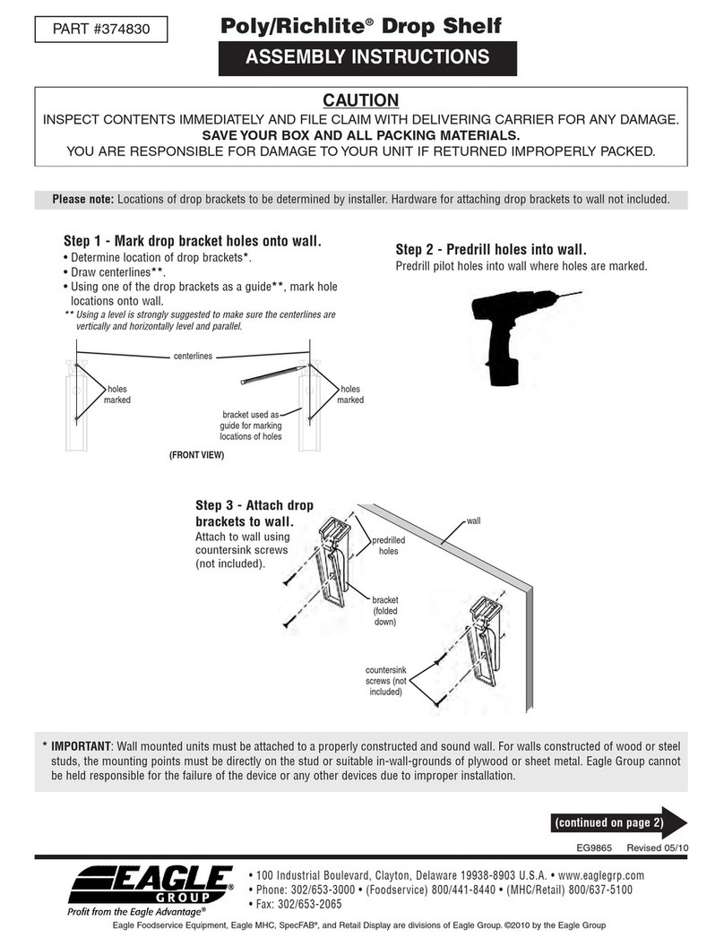 Eagle Group Poly/Richlite Assembly instructions