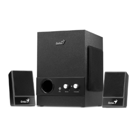 KYE Systems Corp. Genius SW-M2.1 350 User manual KYE Systems Corp. Genius SW-M2.1 350 User manual