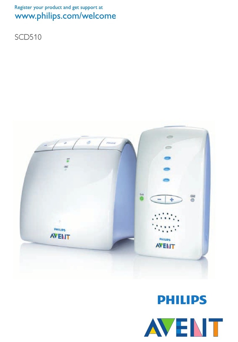 Philips AVENT SCD520H User manual
