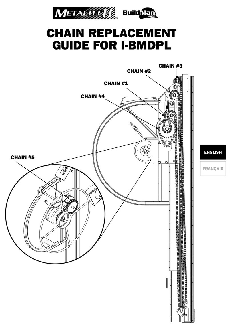 MetalTech BuildMan I-BMDPL Replacement guide