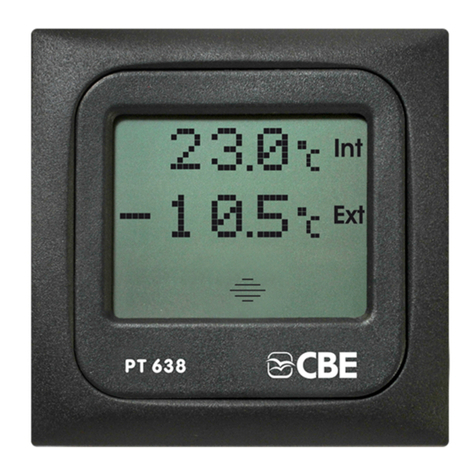 CBE PT638 User manual