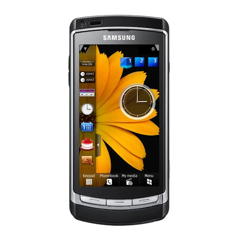 Samsung SWDI8910 User manual Samsung SWDI8910 User manual