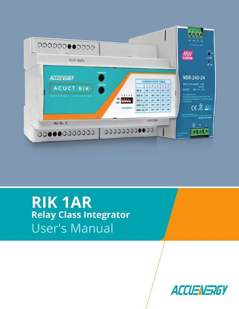 AccuEnergy RIK 1AR user manual