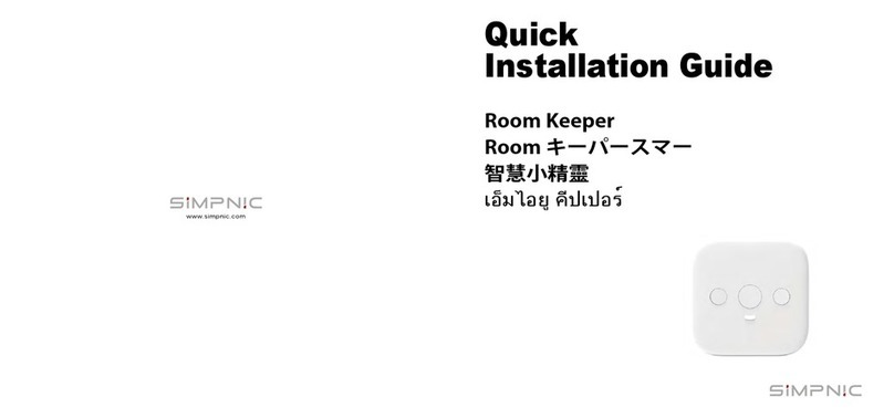 Simpnic R1 Quick installation guide