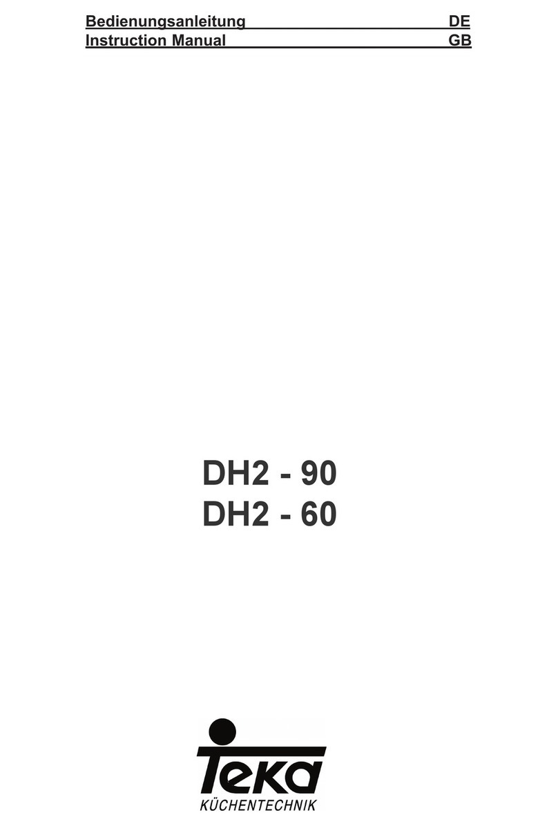 Teka DH2-90 instruction manual
