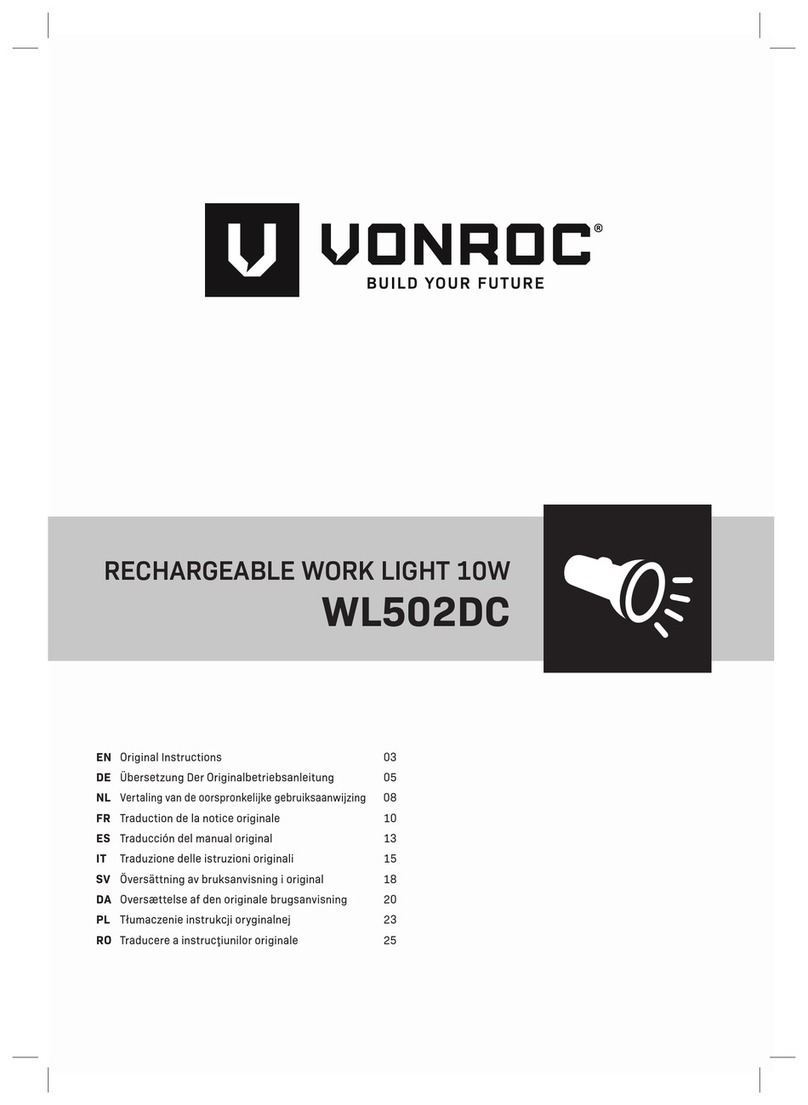 VONROC WL502DC Original instructions