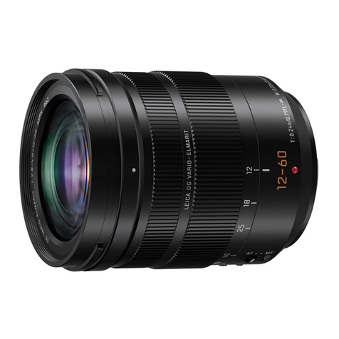 Panasonic Lumix H-ES12060 Installation guide