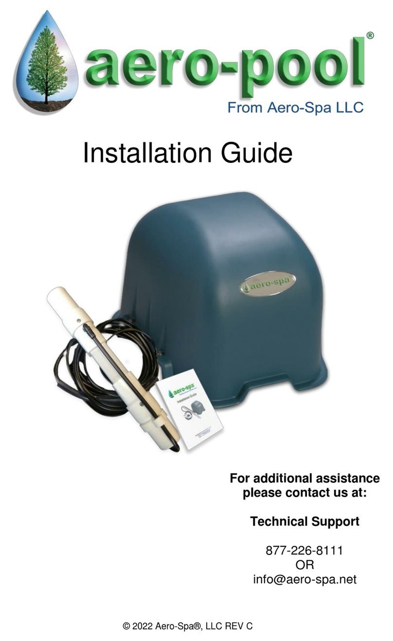 AEROSPA Aero-pool installation guide