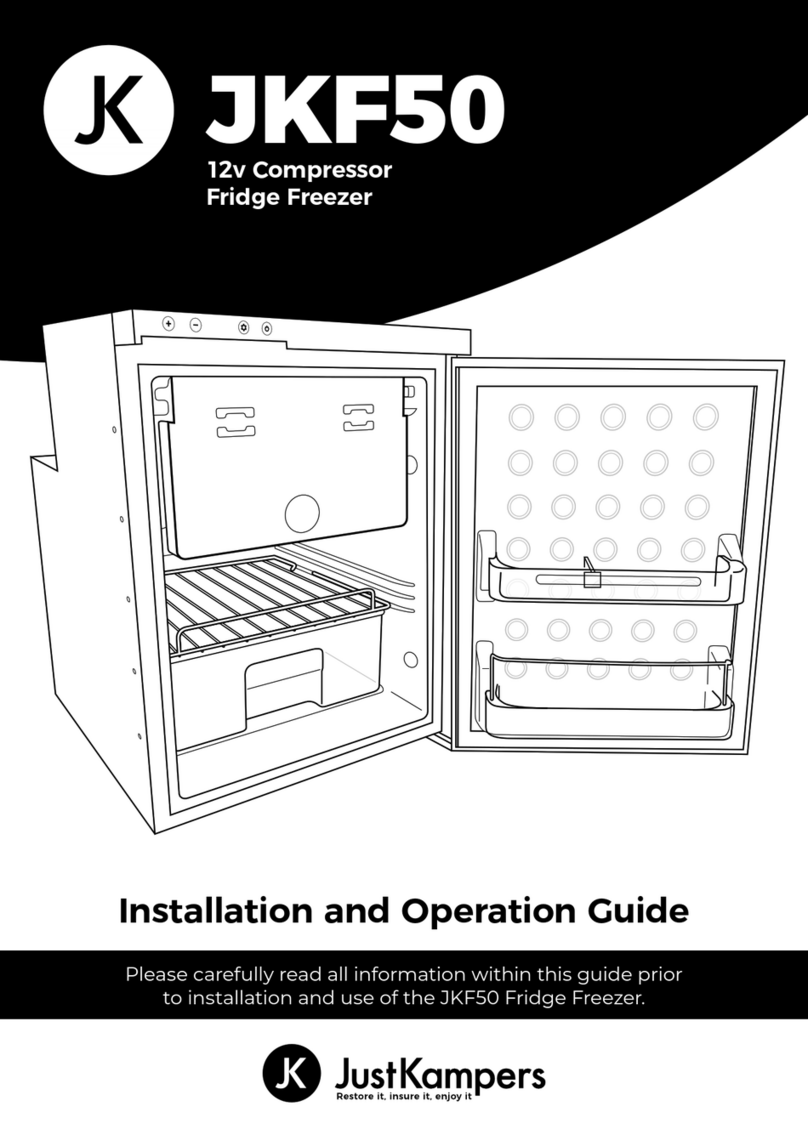 JK JKF50 Installation and operation guide