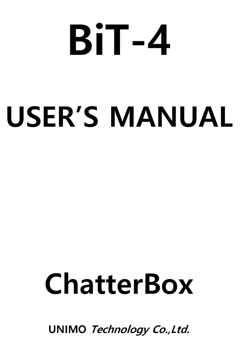 UNIMO Technology ChatterBox BiT-4 user manual