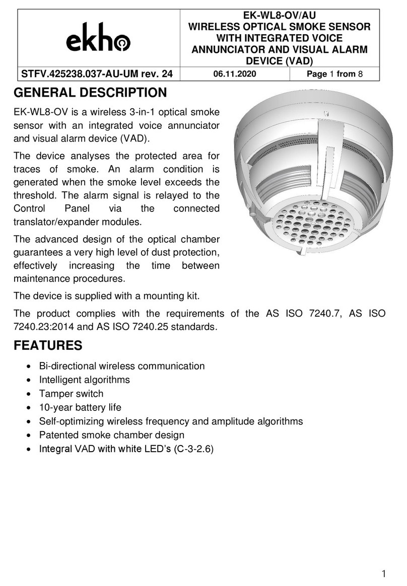EKHO EK-WL8-OV General description EKHO EK-WL8-OV General description