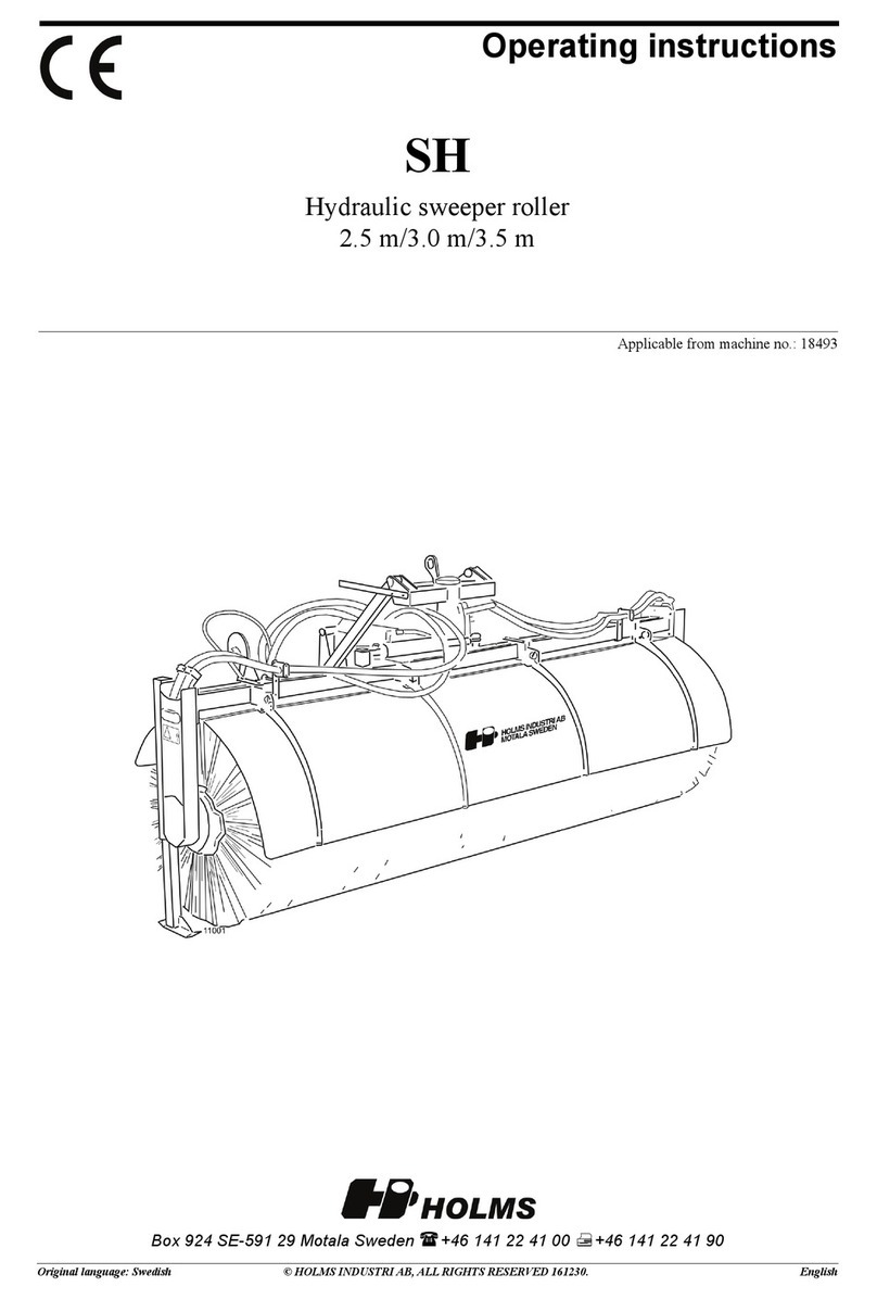HOLMS SH 2.5 operating instructions