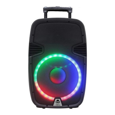 iDance GROOVE 1000 manual