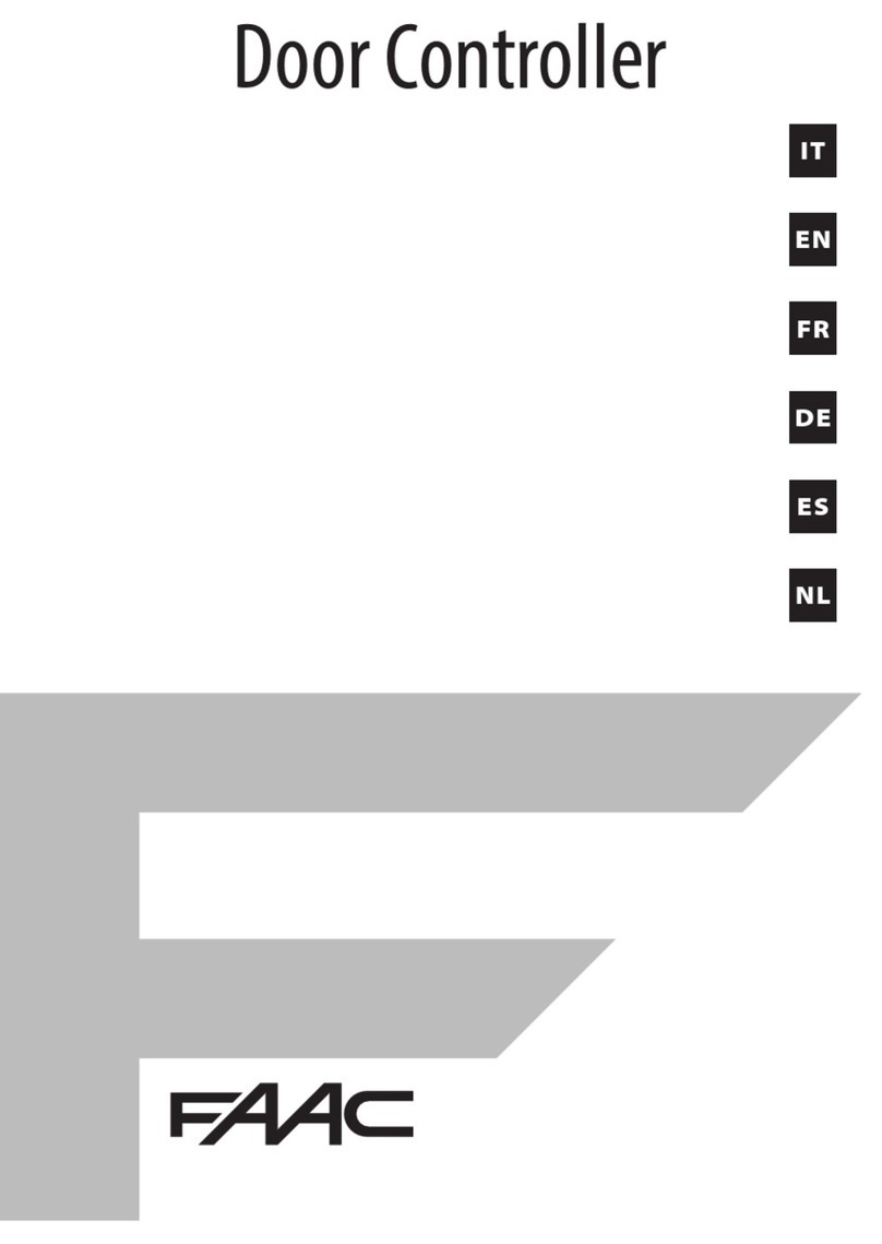 FAAC EDC 01L manual