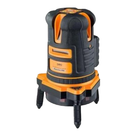 GSR Laser Tools Geo FL 80SP quick start guide