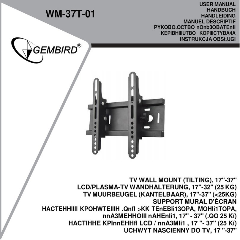 Gembird WM-37T-01 User manual