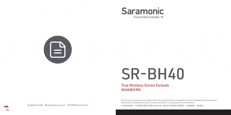 Saramonic SR-BH40 manual