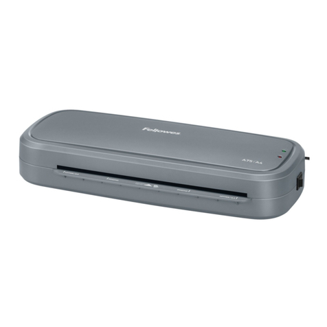 Fellowes A75-A4 User manual