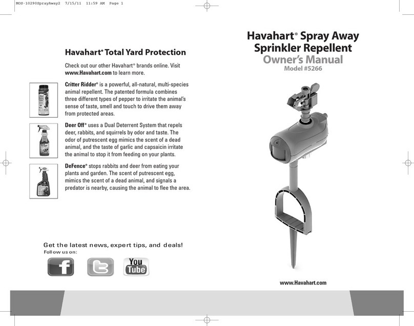 Havahart 5266 owner's manual