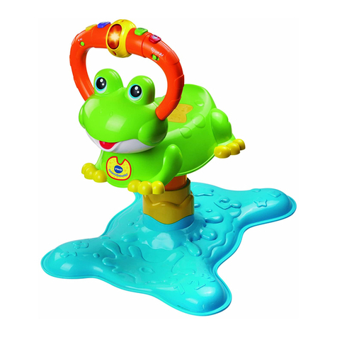 V-tech Bounce & Discover Frog User manual