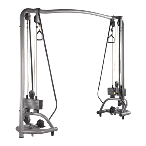 Wellness TechnoGym Element Cables Crossed user manual