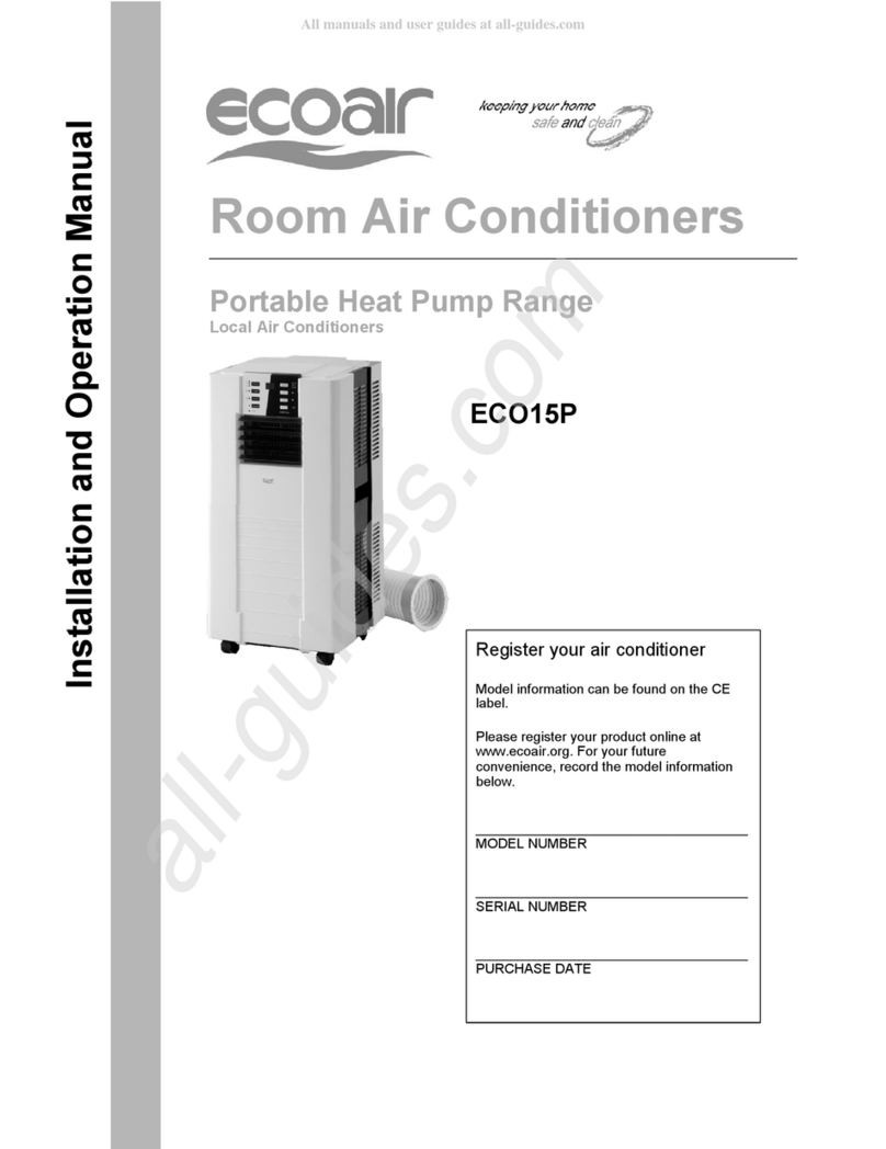 Ecoair ECO15P User manual