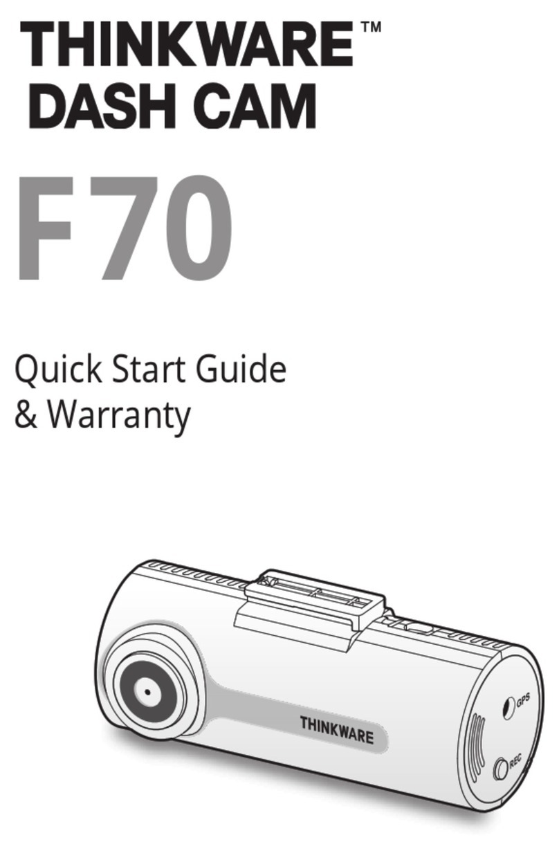 Thinkware F70 quick start guide