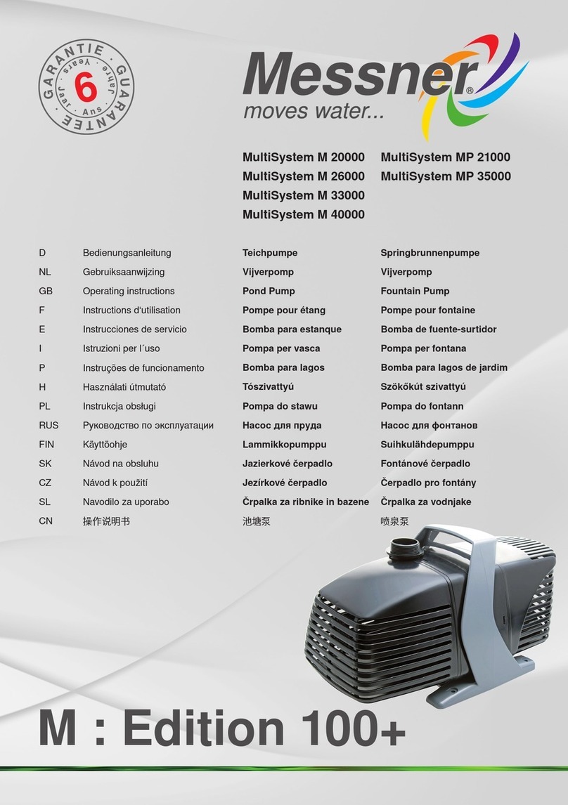 Messner MultiSystem M 20000 User manual