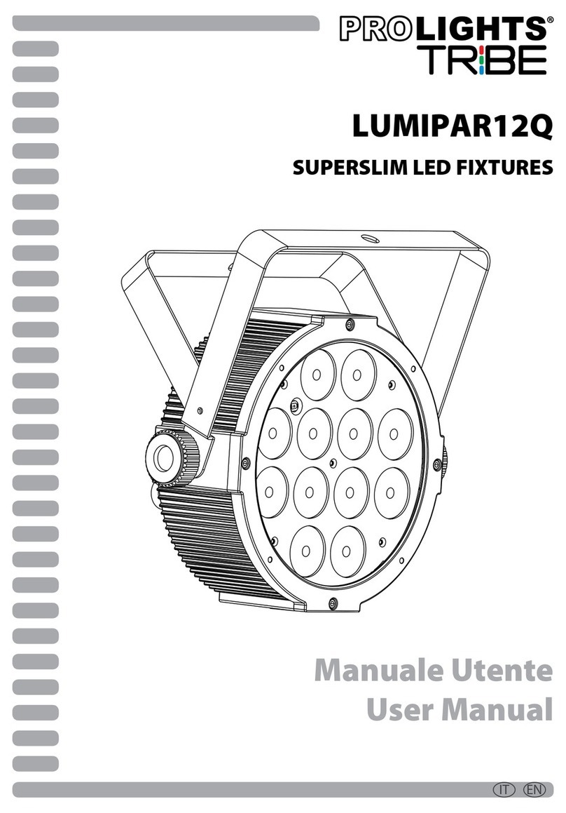 Prolights Tribe LUMIPAR12Q user manual