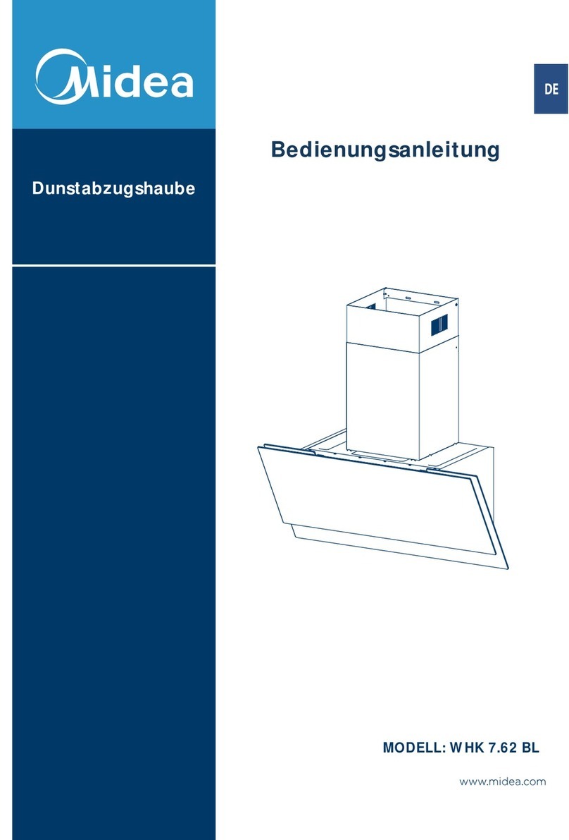 Midea WHK 7.62 BL User manual