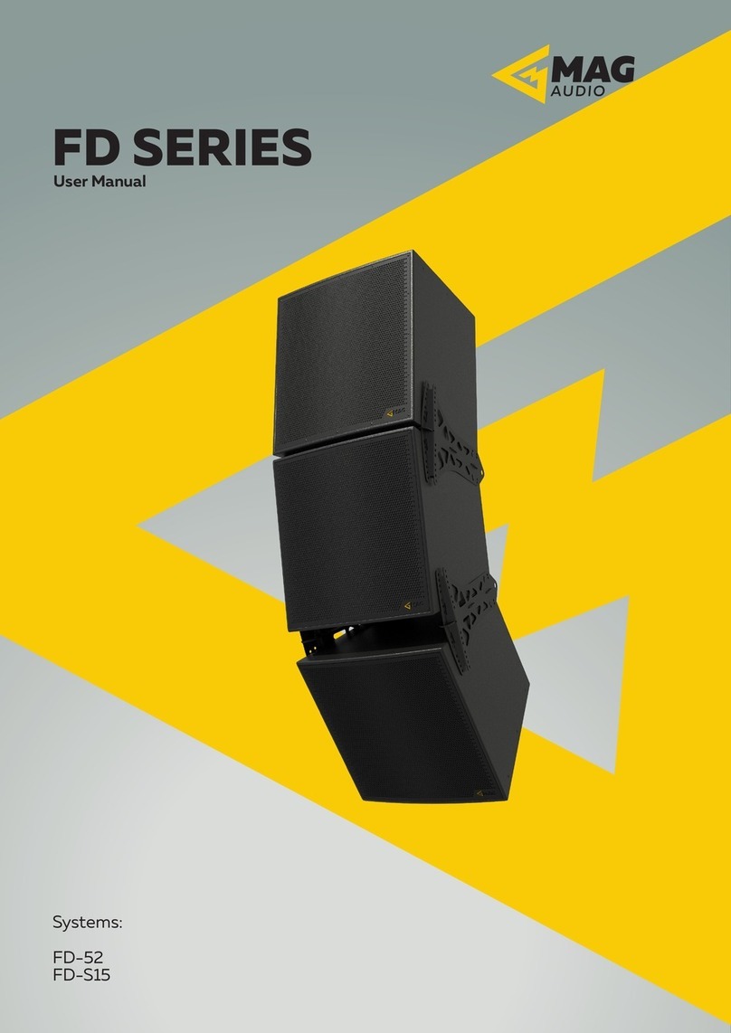 MAG Audio FD Series user manual