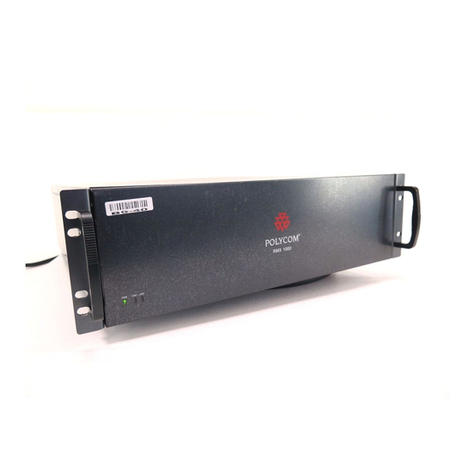 Polycom RMX 1000 User manual
