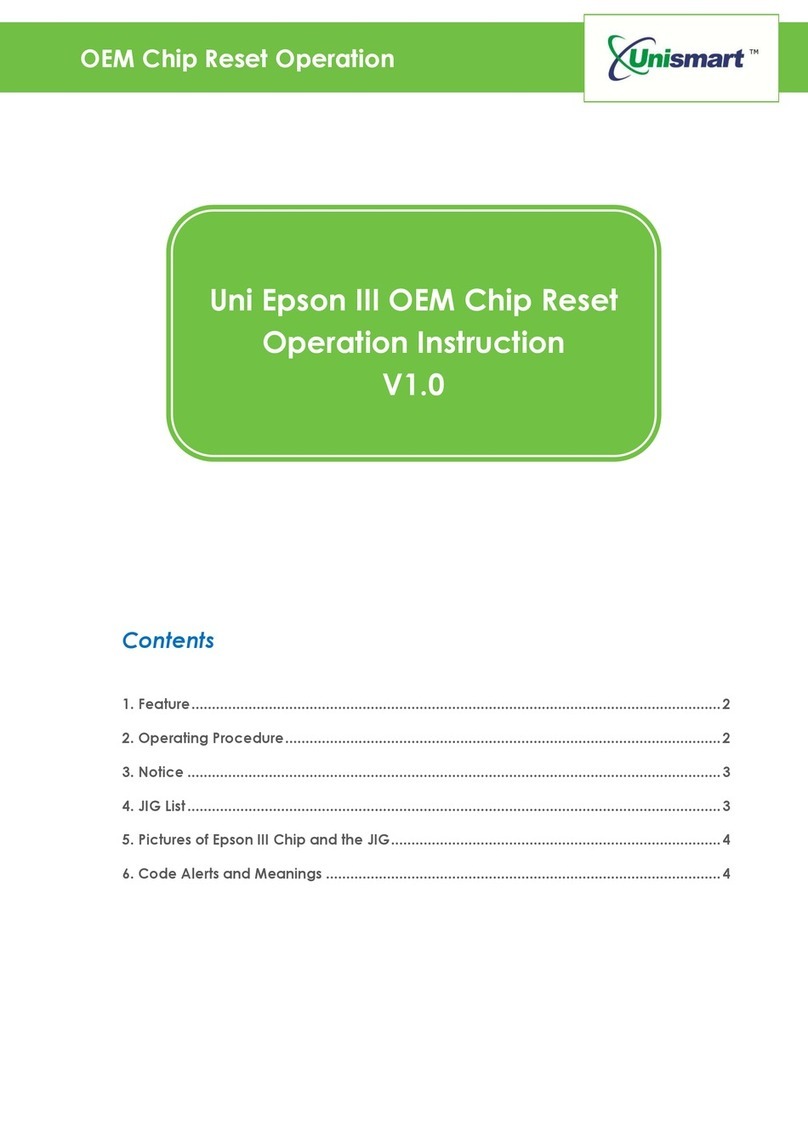 Apex Digital Unismart Uni Epson III OEM Chip Reset Technical manual Apex Digital Unismart Uni Epson III OEM Chip Reset Technical manual