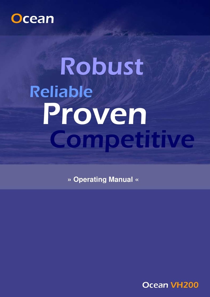 Ocean VH200 operating manual