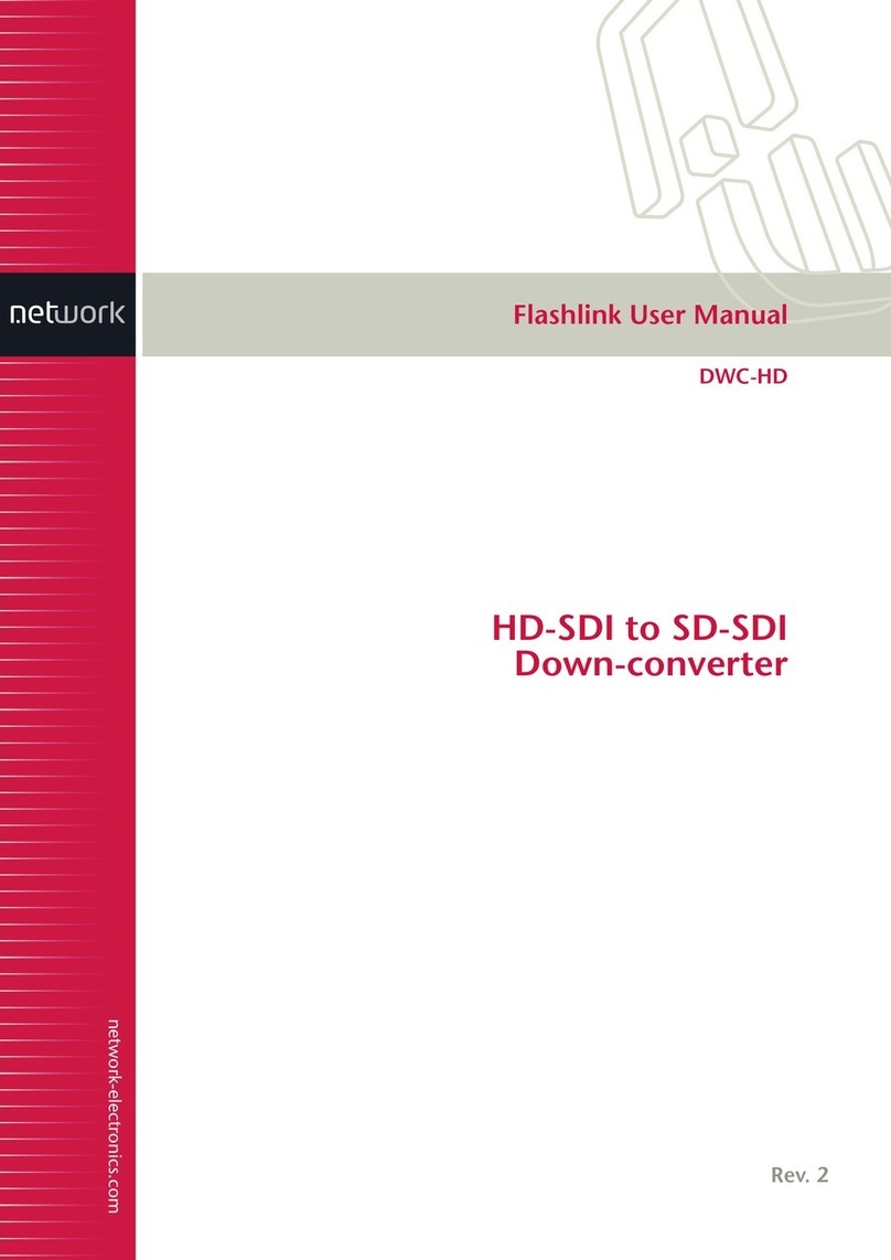 network DWC-HD-DMUX user manual