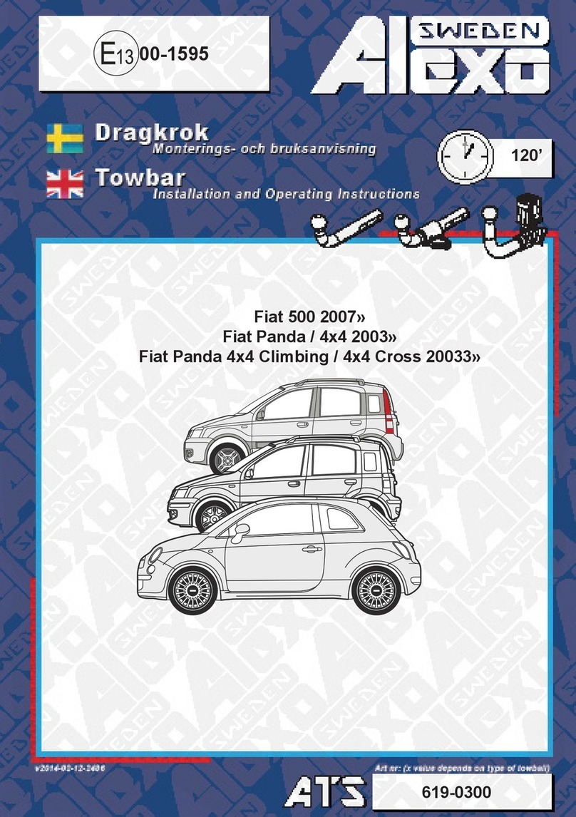 Alexo Sweden 619-0300 Owner's manual Alexo Sweden 619-0300 Owner's manual