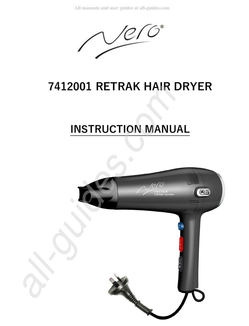Nero RETRAK 7412001 instruction manual