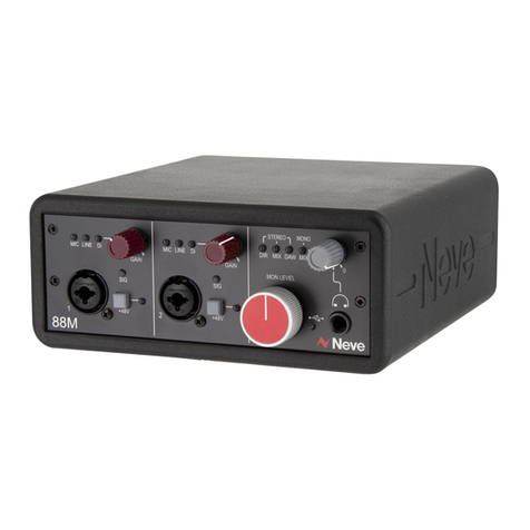 Neve 88M user manual