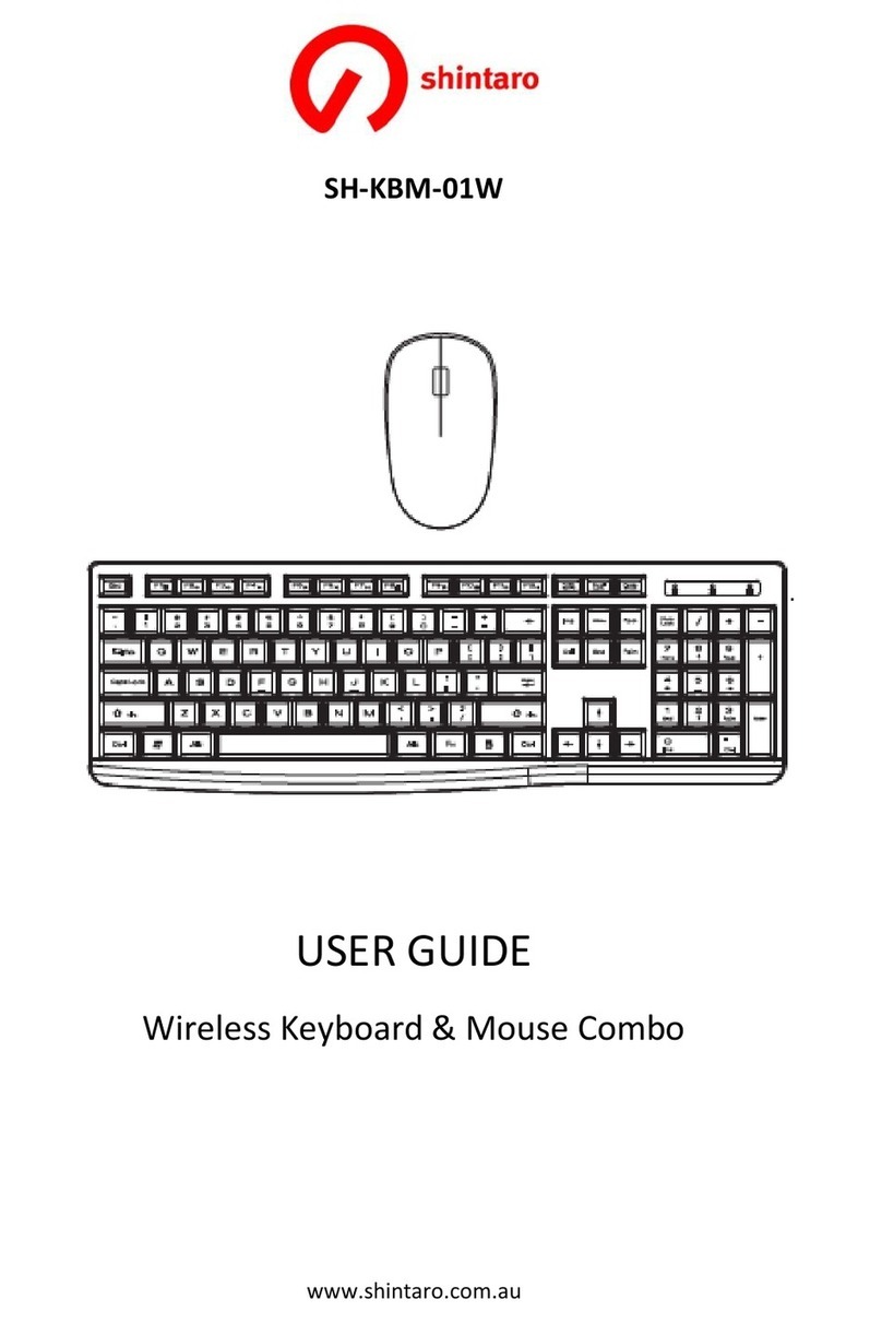 Shintaro SH-KBM-01W user guide