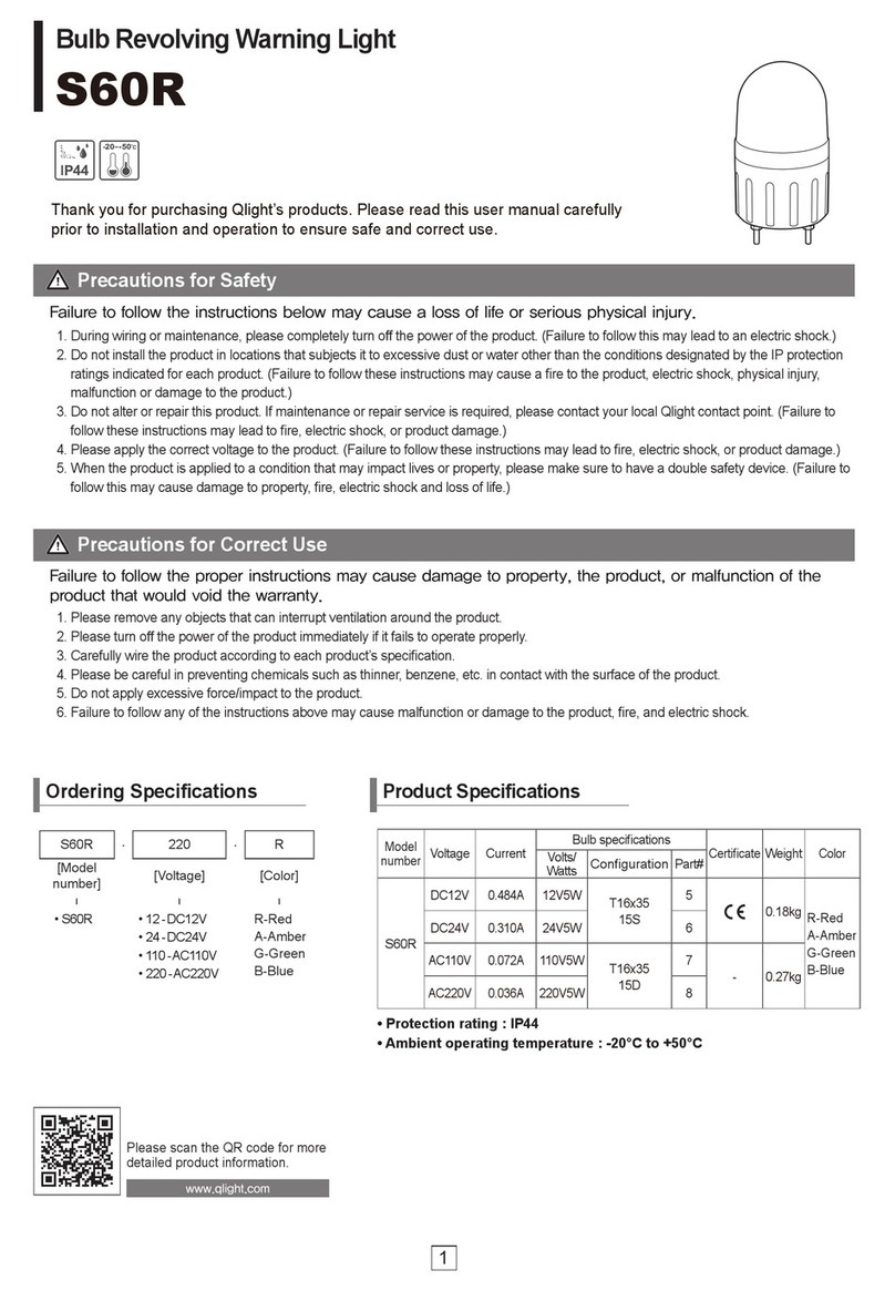 Qlightec S60R manual