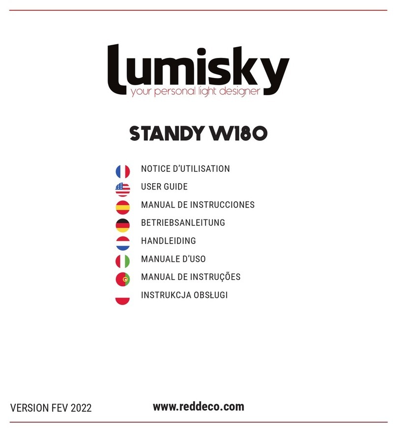 Lumisky STANDY W180 User manual