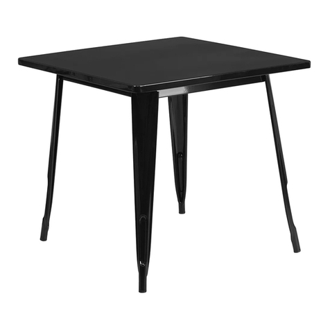 Flash Furniture ET-CT002-1-BK-GG User manual