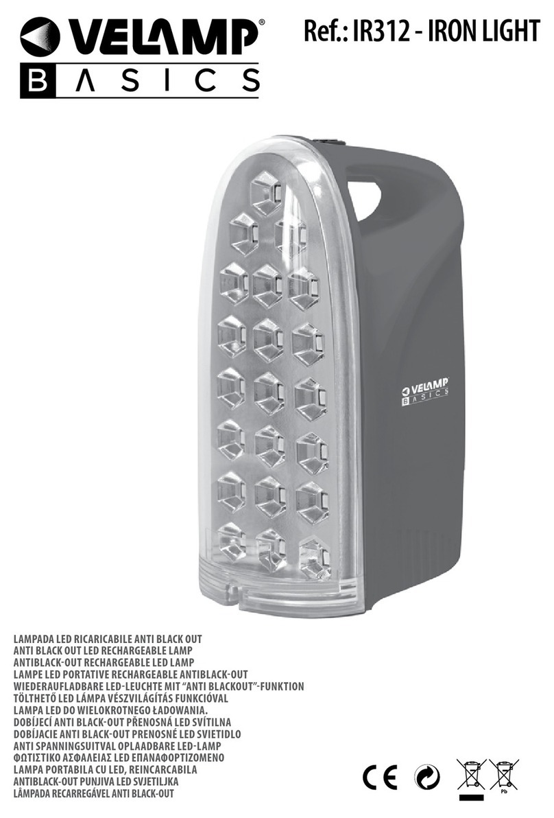 VELAMP IRON LIGHT manual