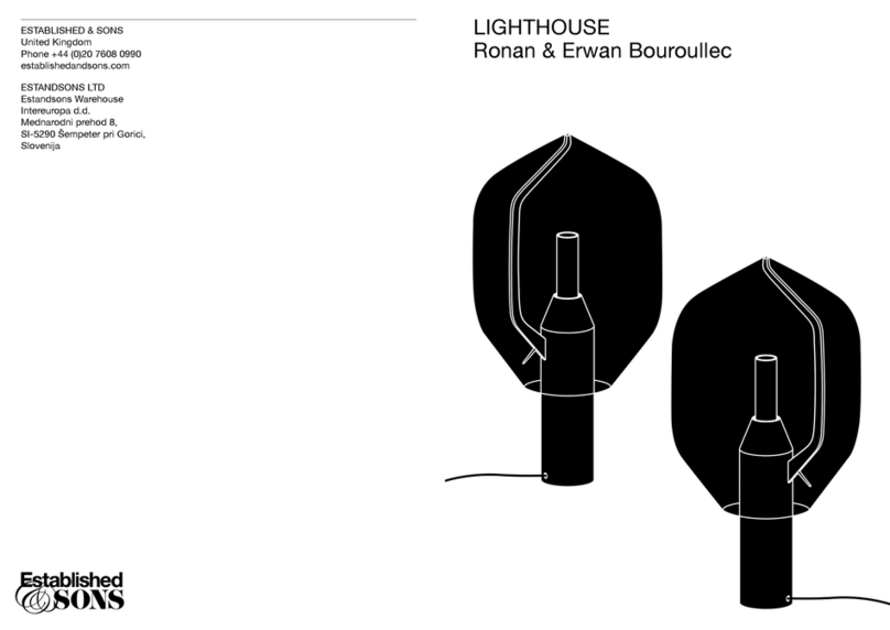 Established & Sons LIGHTHOUSE manual