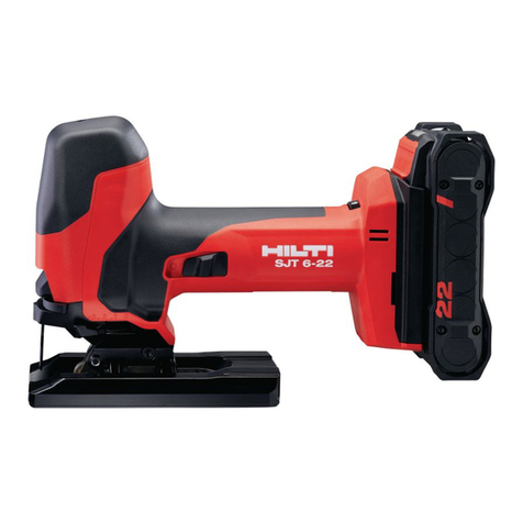 Hilti SJT 6-22 User manual